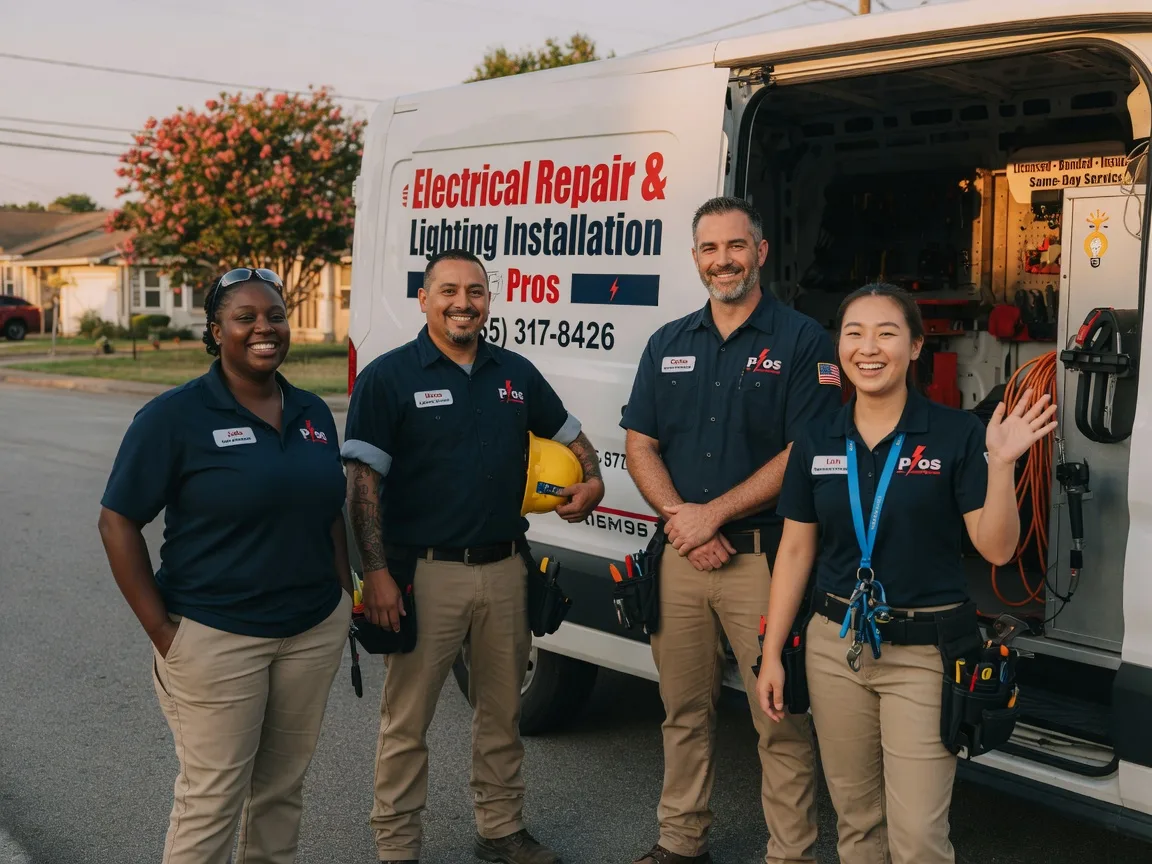Licensed Electrician company in Orchard, TX